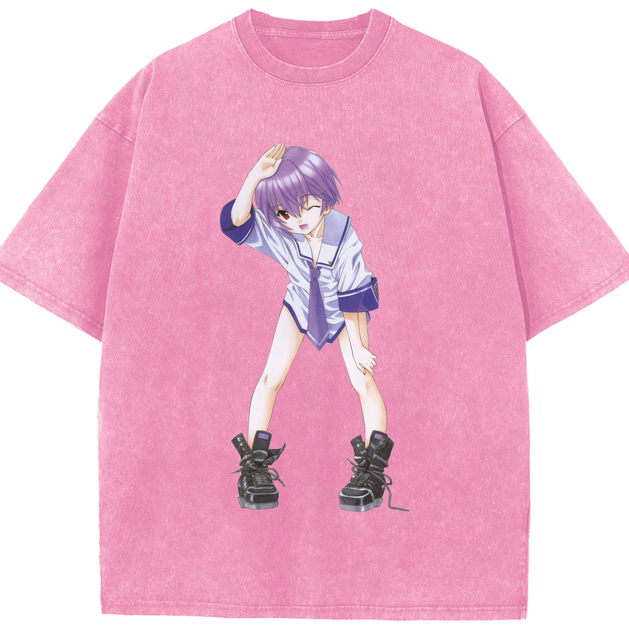 （画像用） EVA 新世紀エヴァンゲリオン 綿100% ヴィンテージ風 半袖Tシャツ（フロントプリント）